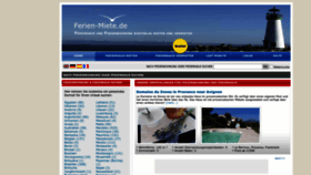 What Ferien-miete.de website looked like in 2023 (This year)