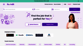 What Foundit.com.ph website looked like in 2023 (3 years ago)