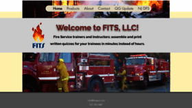What Fitsquiz.com website looked like in 2023 (This year)
