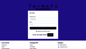 What Farmafa.com.tr website looked like in 2023 (This year)