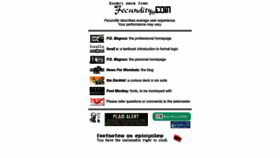 What Fecundity.com website looked like in 2023 (This year)