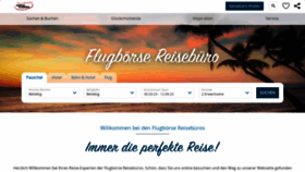 What Flugboerse.de website looked like in 2023 (This year)