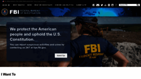 What Fbi.gov website looked like in 2023 (This year)
