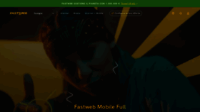 What Fastweb.it website looked like in 2023 (This year)