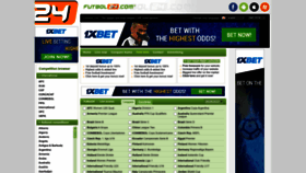 What Futbol24.com website looked like in 2023 (This year)