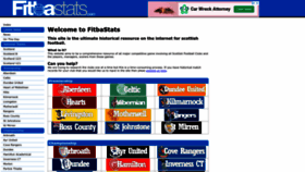 What Fitbastats.com website looked like in 2023 (This year)