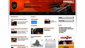 What Firebrno.cz website looked like in 2023 (This year)