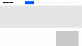 What Fakenumber.org website looked like in 2023 (This year)