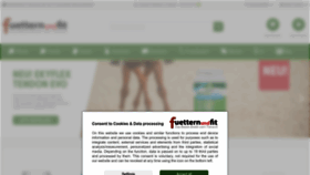 What Fuetternundfit.de website looked like in 2023 (This year)
