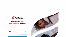 What Fanfever.com website looked like in 2023 (This year)