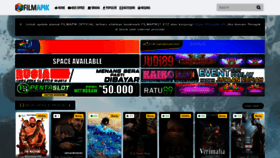 What Filmapik21.org website looked like in 2023 (This year)