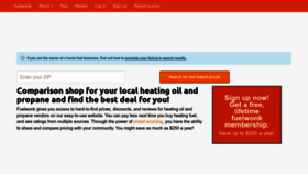 What Fuelwonk.com website looked like in 2023 (This year)