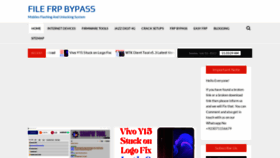 What Filefrpbypass.com website looked like in 2023 (This year)