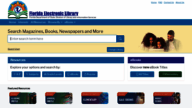 What Flelibrary.org website looked like in 2023 (This year)