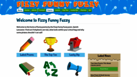 What Fizzyfunnyfuzzy.com website looked like in 2023 (This year)