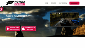 What Forzahorizon3mobile.club website looked like in 2023 (This year)