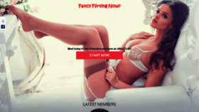 What Fancyflirtingnow.com website looked like in 2023 (This year)