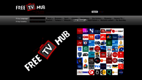 What Freetvhub.com website looked like in 2023 (This year)