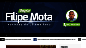What Filipemota.com.br website looked like in 2023 (2 years ago)