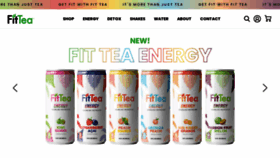 What Fittea.com website looked like in 2023 (This year)