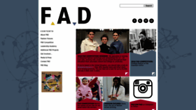 What Fad.org.uk website looked like in 2023 (This year)