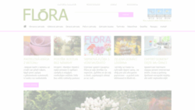 What Floranazahrade.cz website looked like in 2023 (This year)