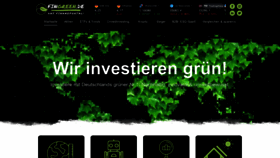 What Fingreen.de website looked like in 2023 (This year)