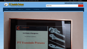 What Fransindopratama.com website looked like in 2023 (This year)