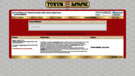What Forumsahane.com website looked like in 2023 (This year)