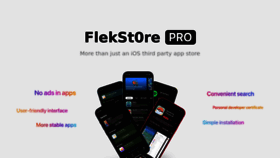 What Flekstore.com website looked like in 2023 (This year)