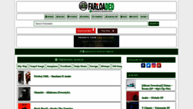 What Farloaded.com website looked like in 2023 (This year)