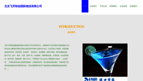 What Feifanzhichuang.com website looked like in 2023 (This year)