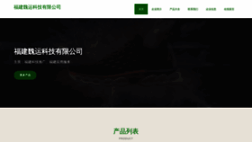 What Fujianweiyun.com website looked like in 2023 (This year)
