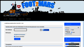 What Foot2mars.com website looked like in 2023 (This year)