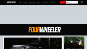 What Fourwheeler.com website looked like in 2023 (This year)