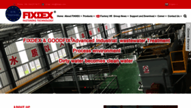 What Fixdex.com website looked like in 2023 (This year)