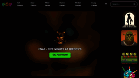 What Fnafgo.com website looked like in 2023 (This year)