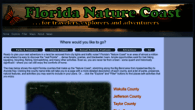 What Floridanaturecoast.org website looked like in 2023 (This year)