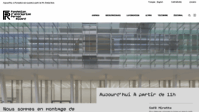 What Fondation-pernod-ricard.com website looked like in 2023 (This year)