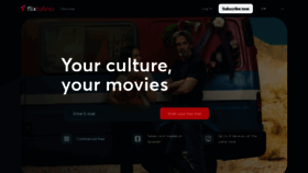 What Flixlatinogo.com website looked like in 2023 (This year)