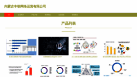 What Fengchaokp.com website looked like in 2023 (This year)