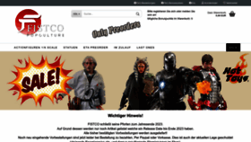 What Fistco.com website looked like in 2023 (This year)