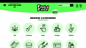 What Funkypiece.com website looked like in 2023 (This year)