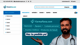 What Farmapana.com website looked like in 2023 (This year)