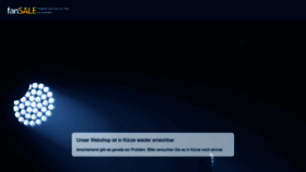 What Fansale.de website looked like in 2023 (2 years ago)