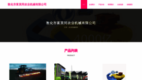 What Fuyingtong-china.com website looked like in 2023 (This year)
