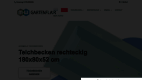 What Fertigteiche.com website looked like in 2023 (This year)