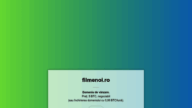 What Filmenoi.ro website looked like in 2023 (This year)