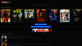 What Filmyfly.store website looked like in 2023 (This year)