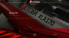 What Fotoba.com website looked like in 2023 (This year)